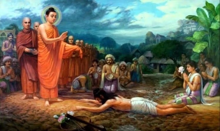Shakyamuni’s Meeting with Dipankara